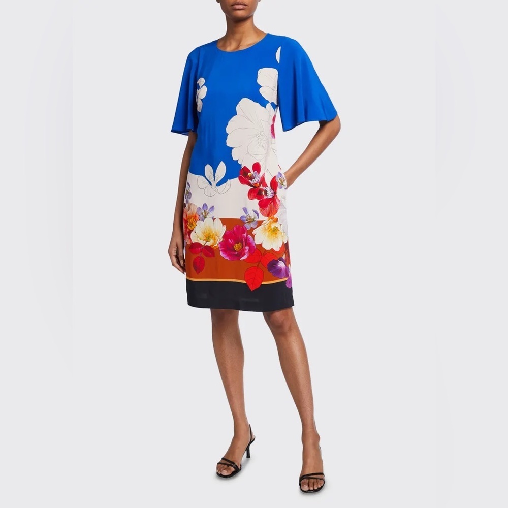 Kobi Halperin Addy Floral Print Dress | XLarge